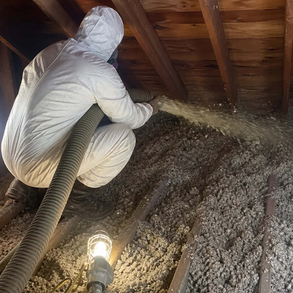 Attic Insulation in Clovis